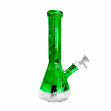 Afbeelding in Gallery-weergave laden, Green Weed Leaves Glass Ice Breaker Bong