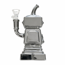 Afbeelding in Gallery-weergave laden, High Robot Bong Silver