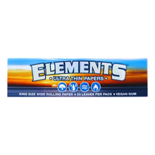 Afbeelding in Gallery-weergave laden, Doos Elements Kingsize Wide Rolling Papers
