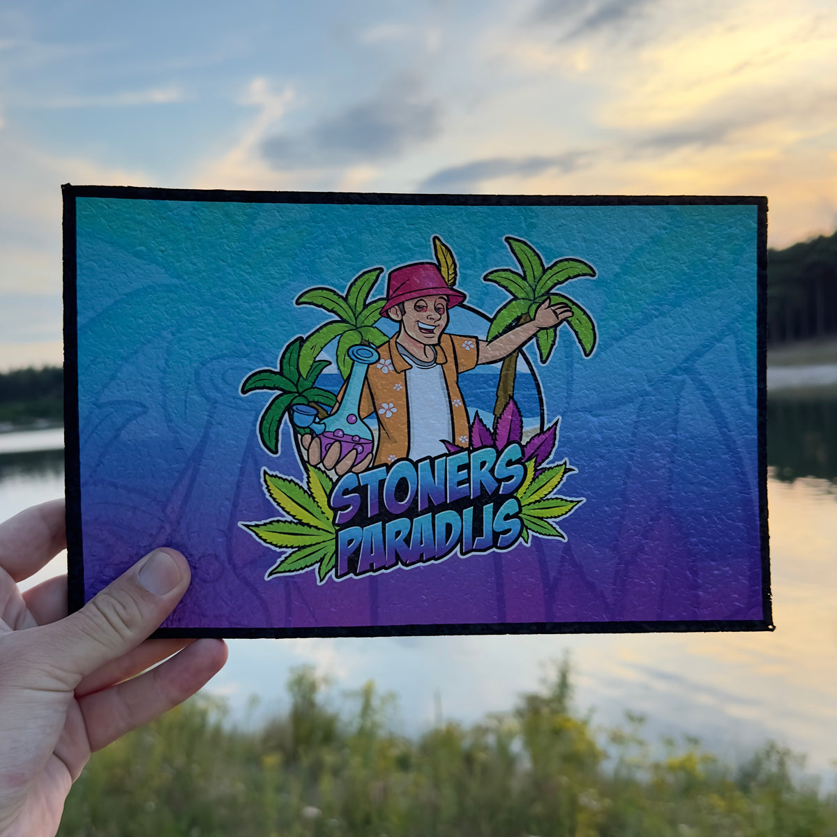 Stonersparadijs Moodmat Vierkant