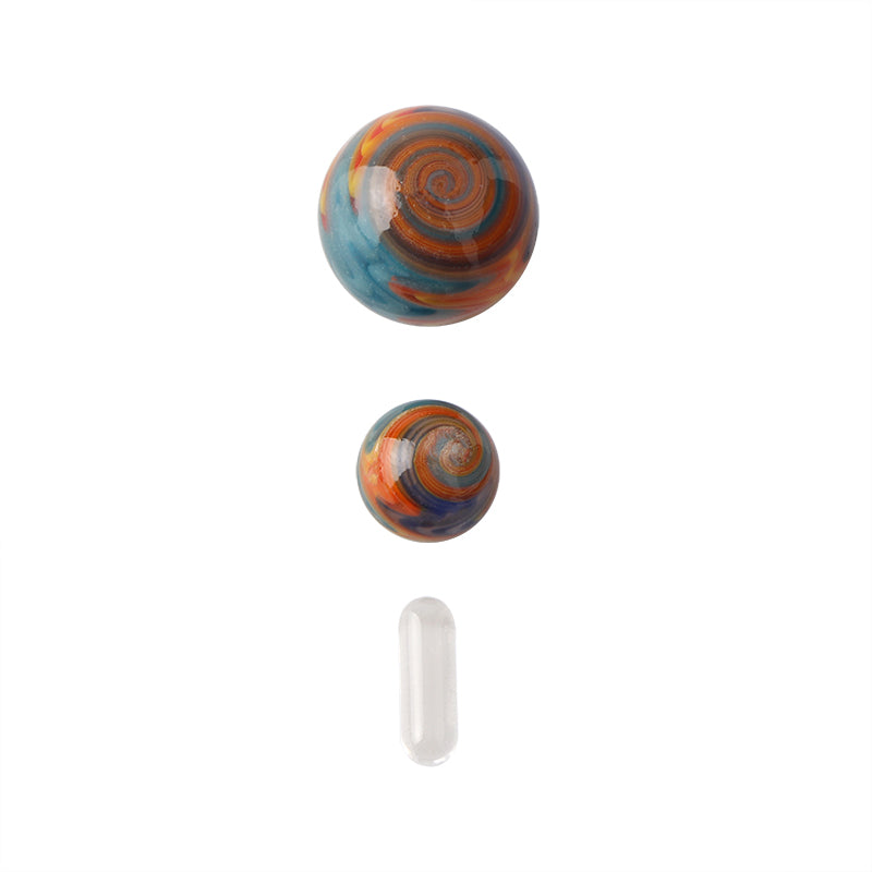 Turquoise Fire Marble Set (for Twister)