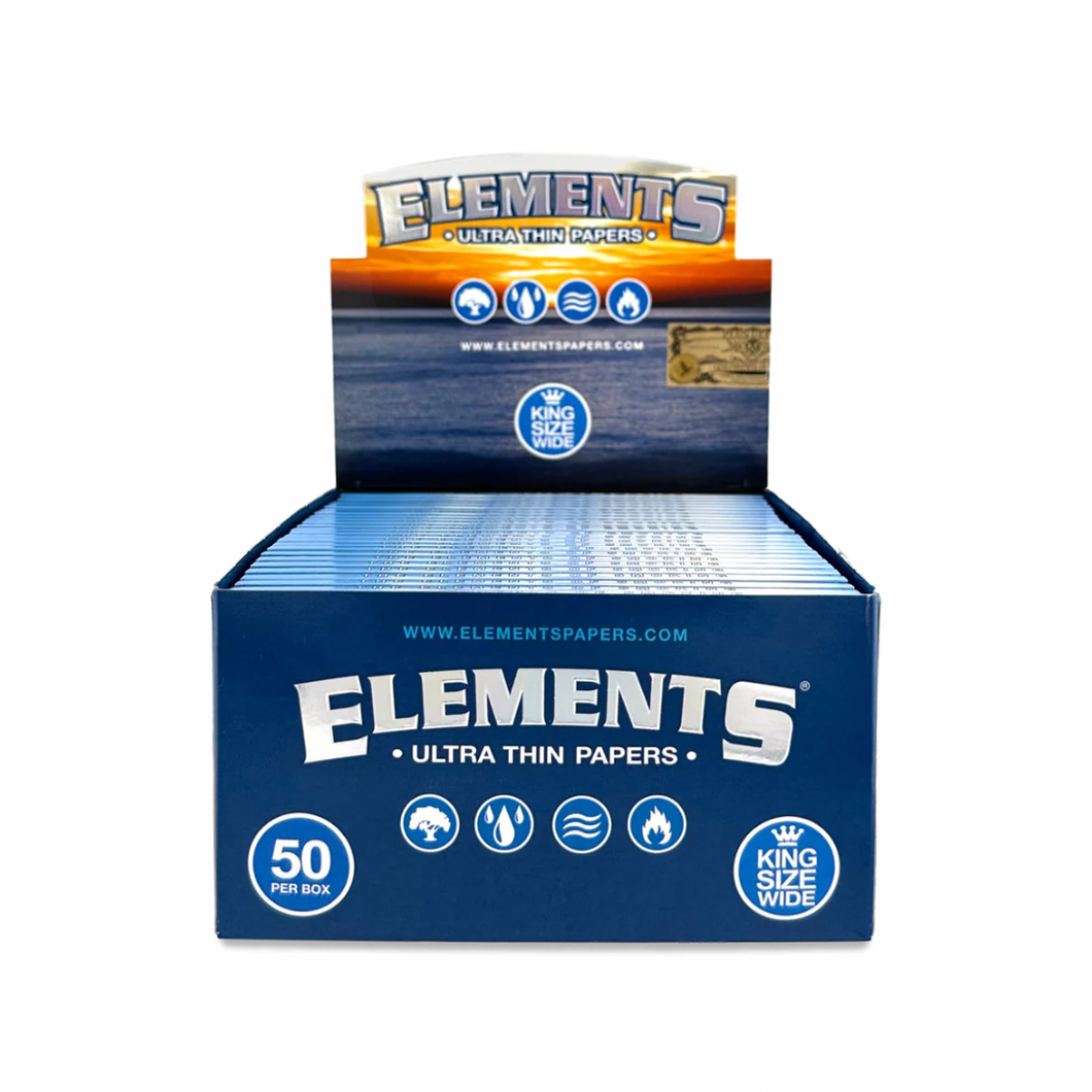 Doos Elements Kingsize Wide Rolling Papers