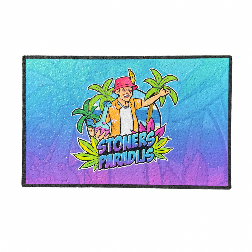 Stonersparadijs Moodmat Vierkant