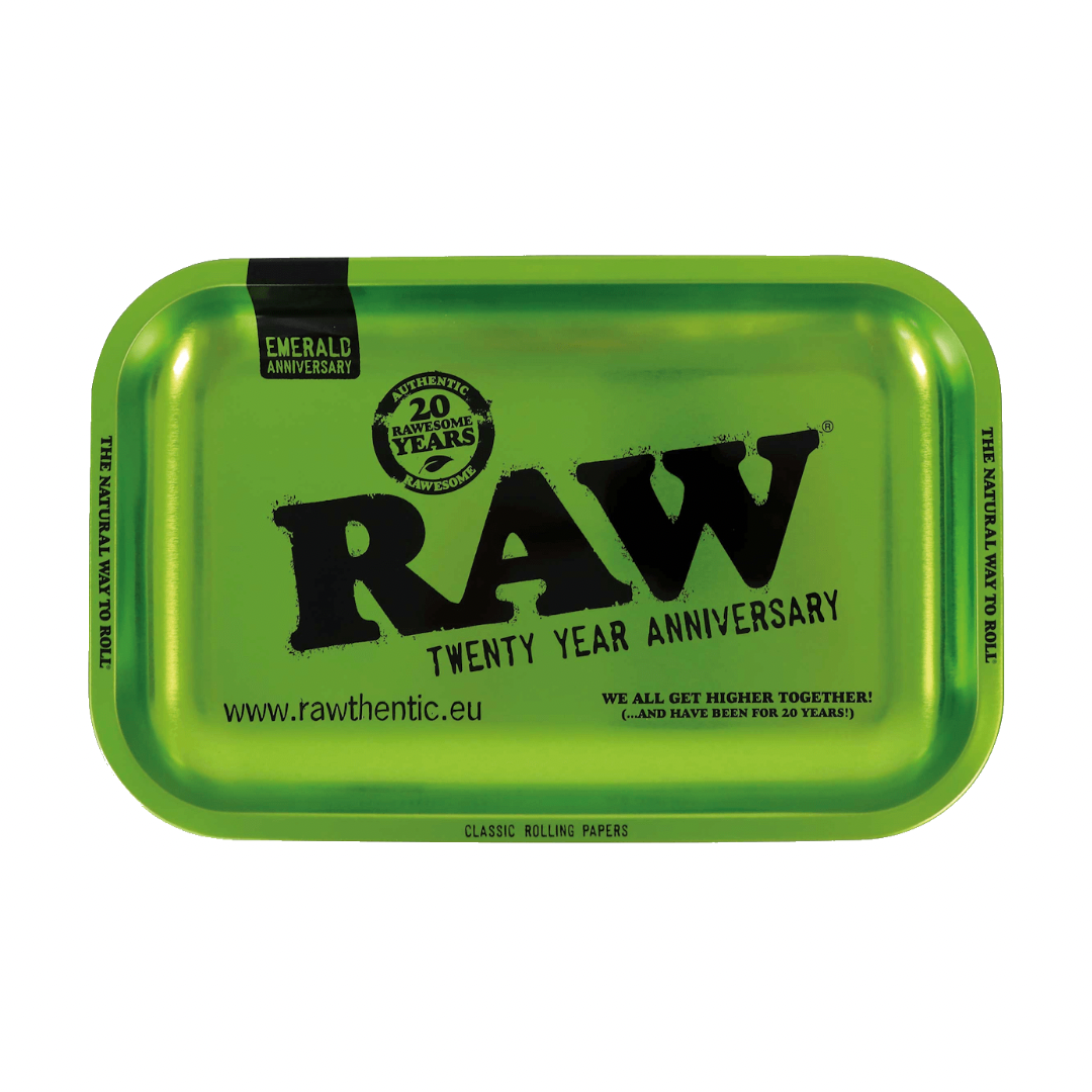 RAW Emerald Green Rolling Tray