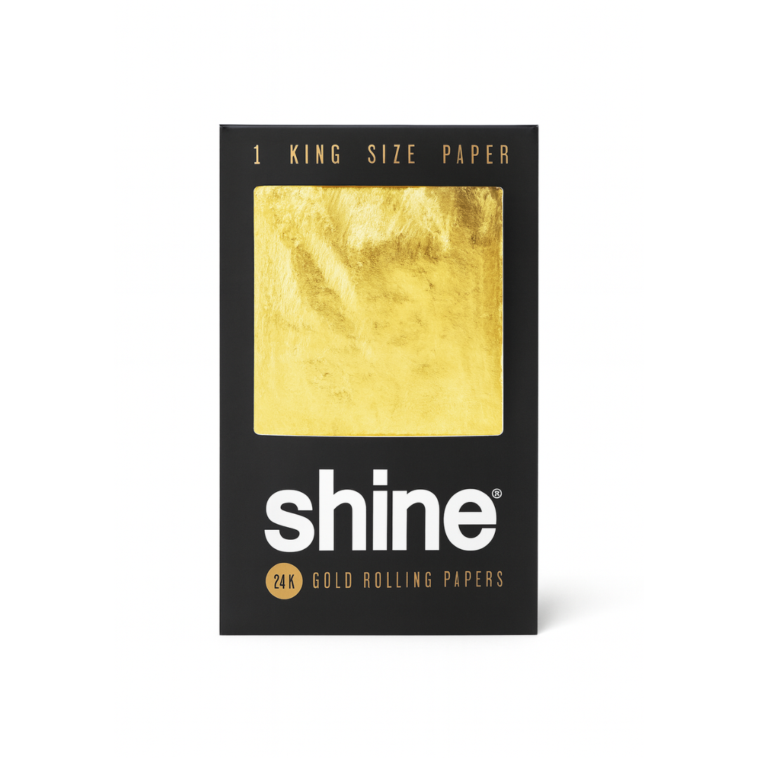 Shine 24K Gold Rolling Paper King Size
