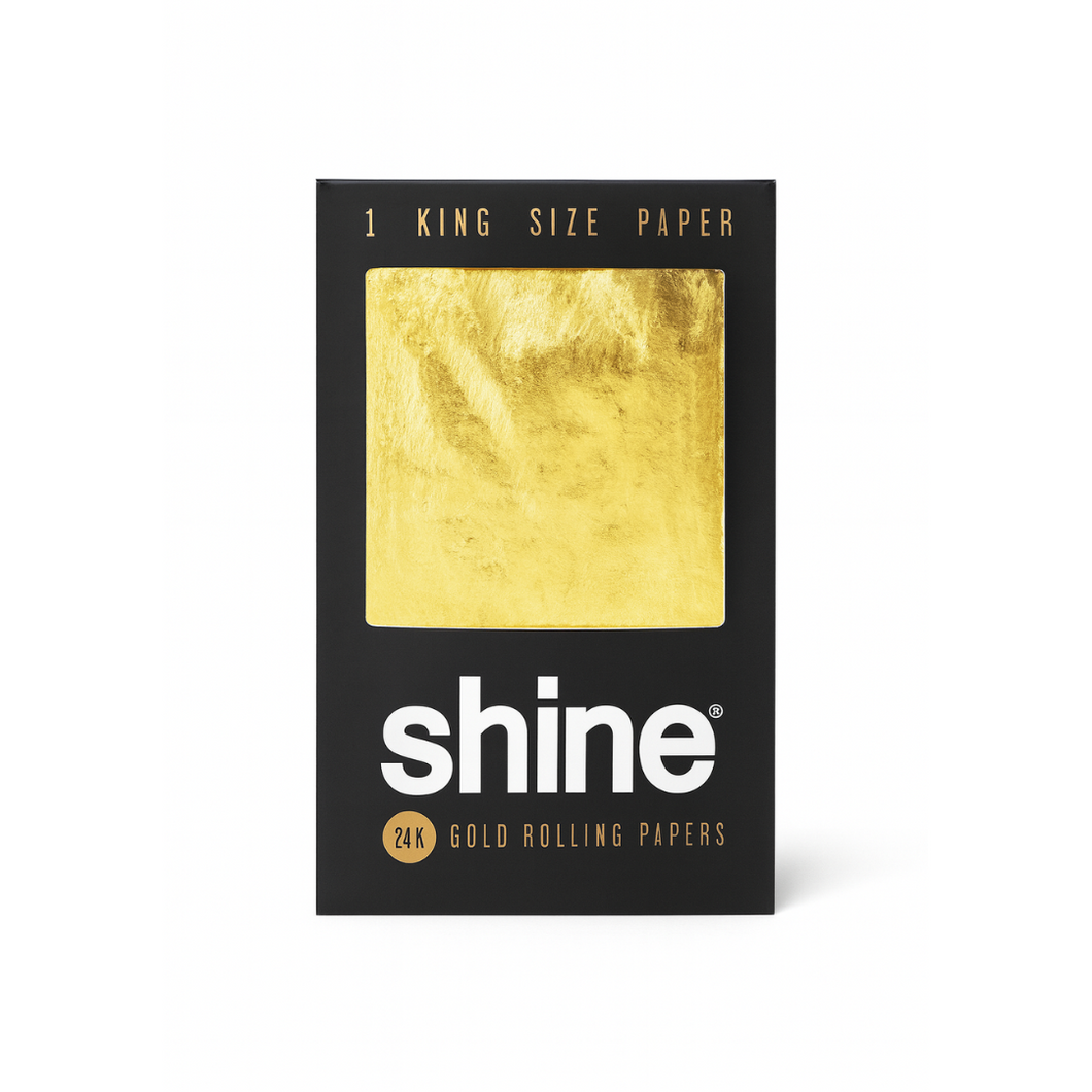 Shine 24K Gold Rolling Paper King Size