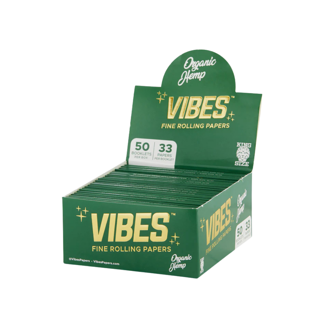 Vibes papers King Size Slim Organic Hemp