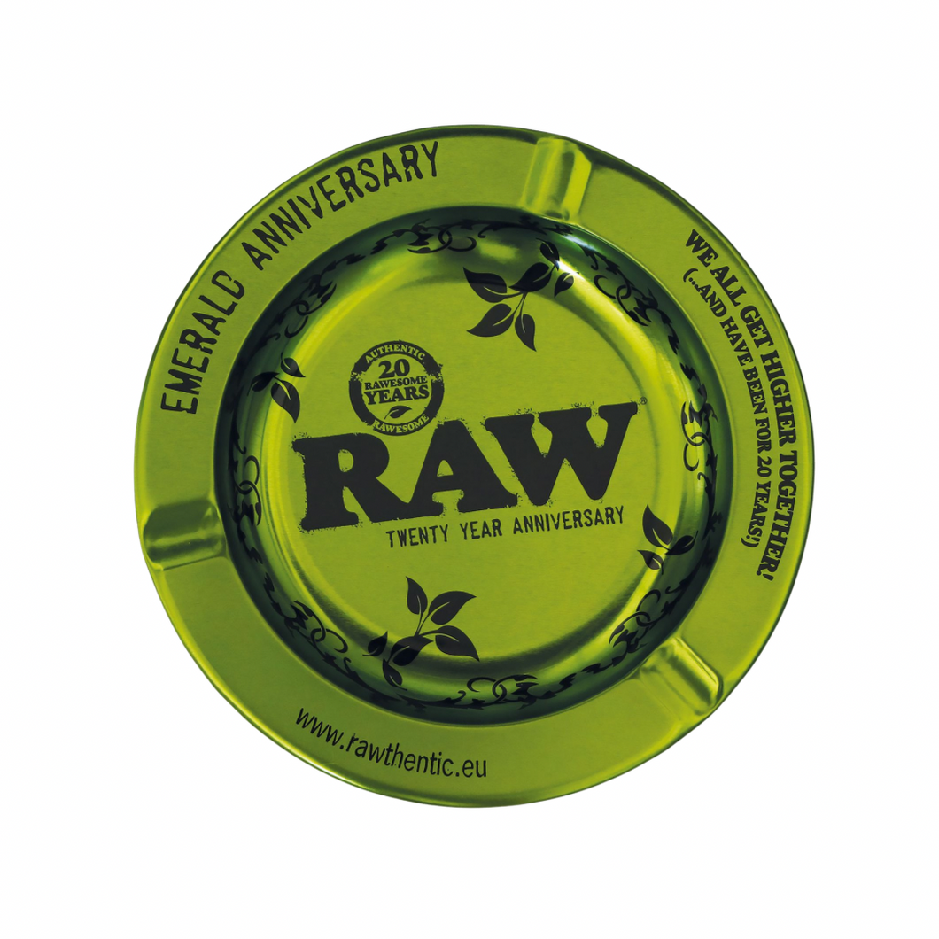 RAW Emerald Metal Ashtray
