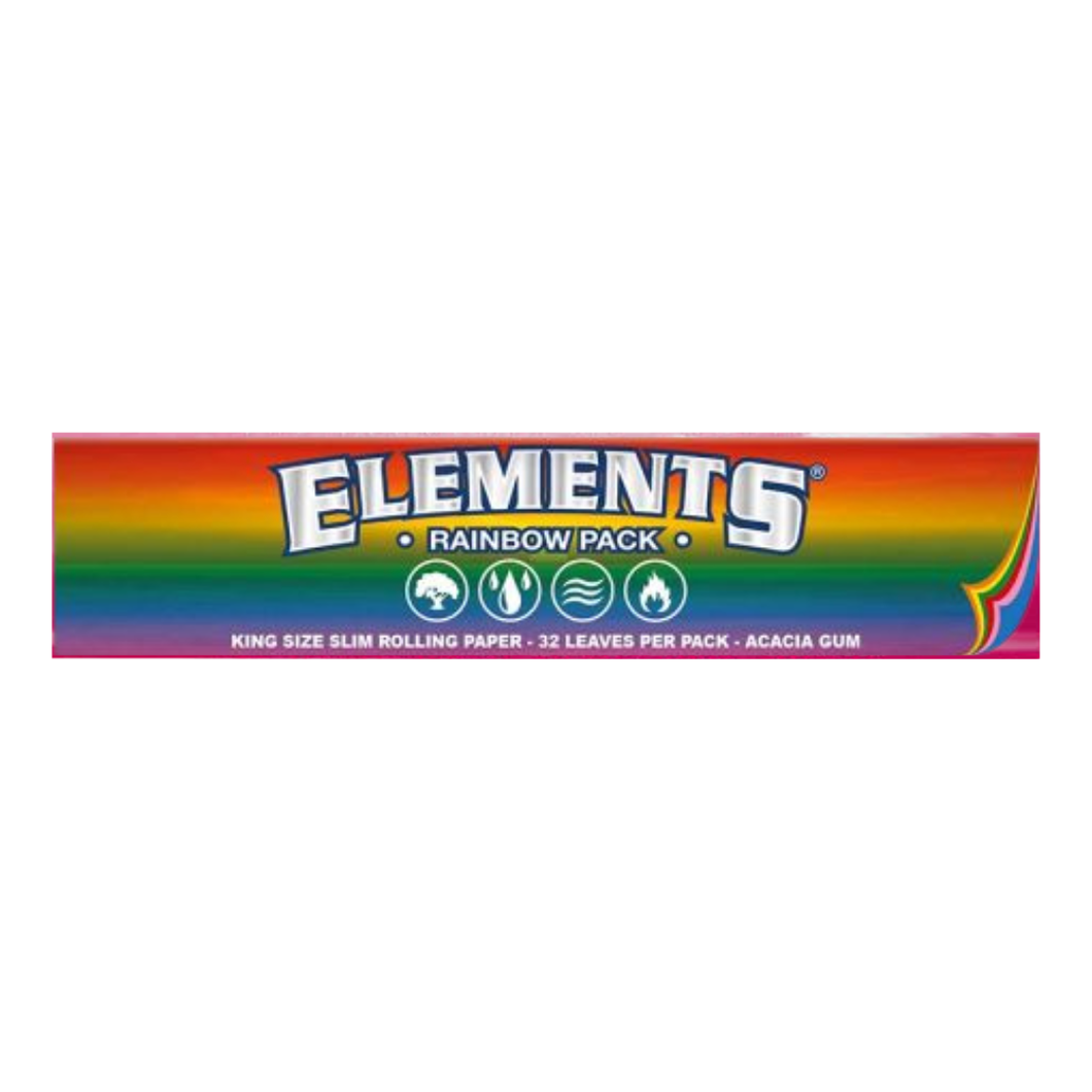 Elements Rainbow Kingsize Slim Rolling Papers