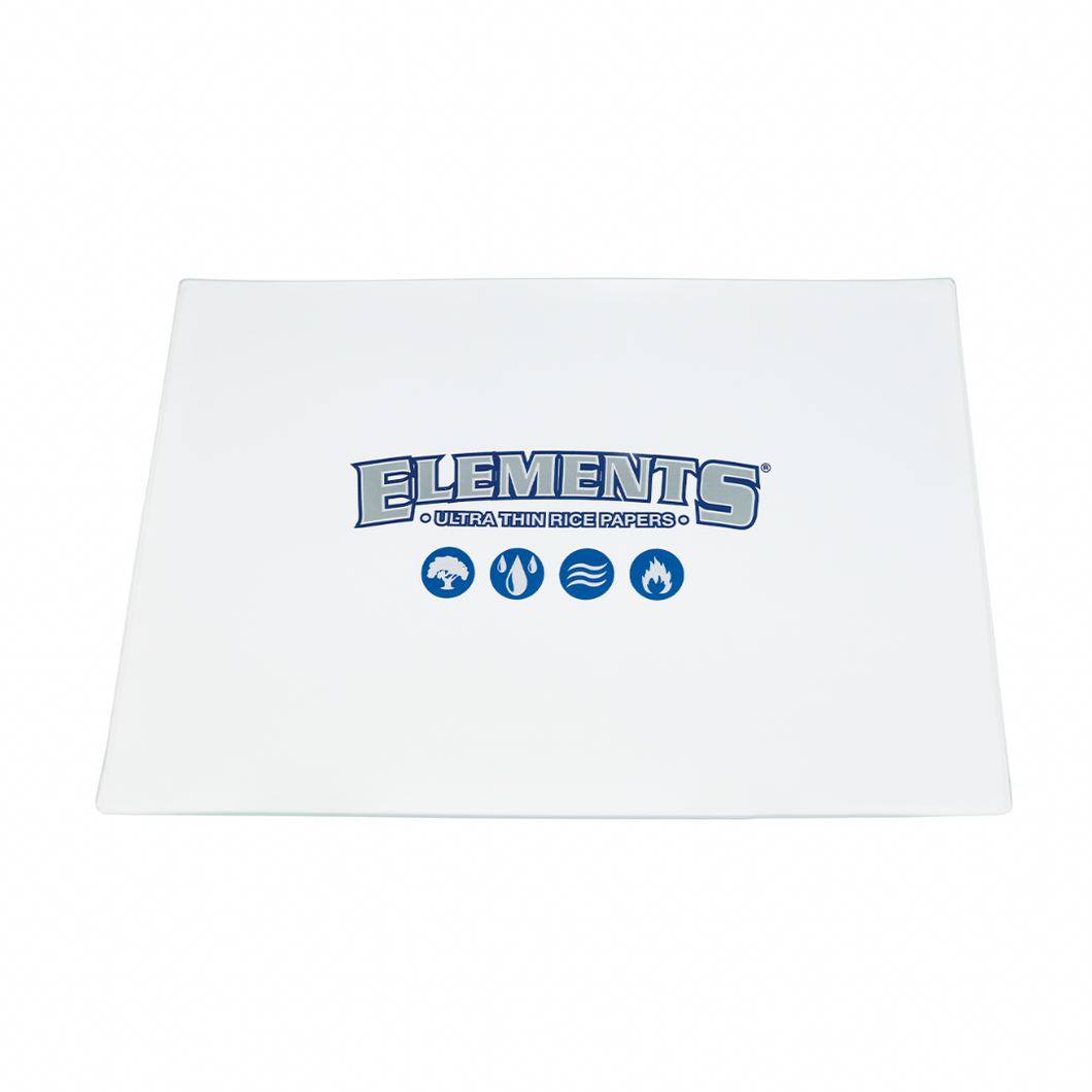 Elements Glass Rolling Tray Large