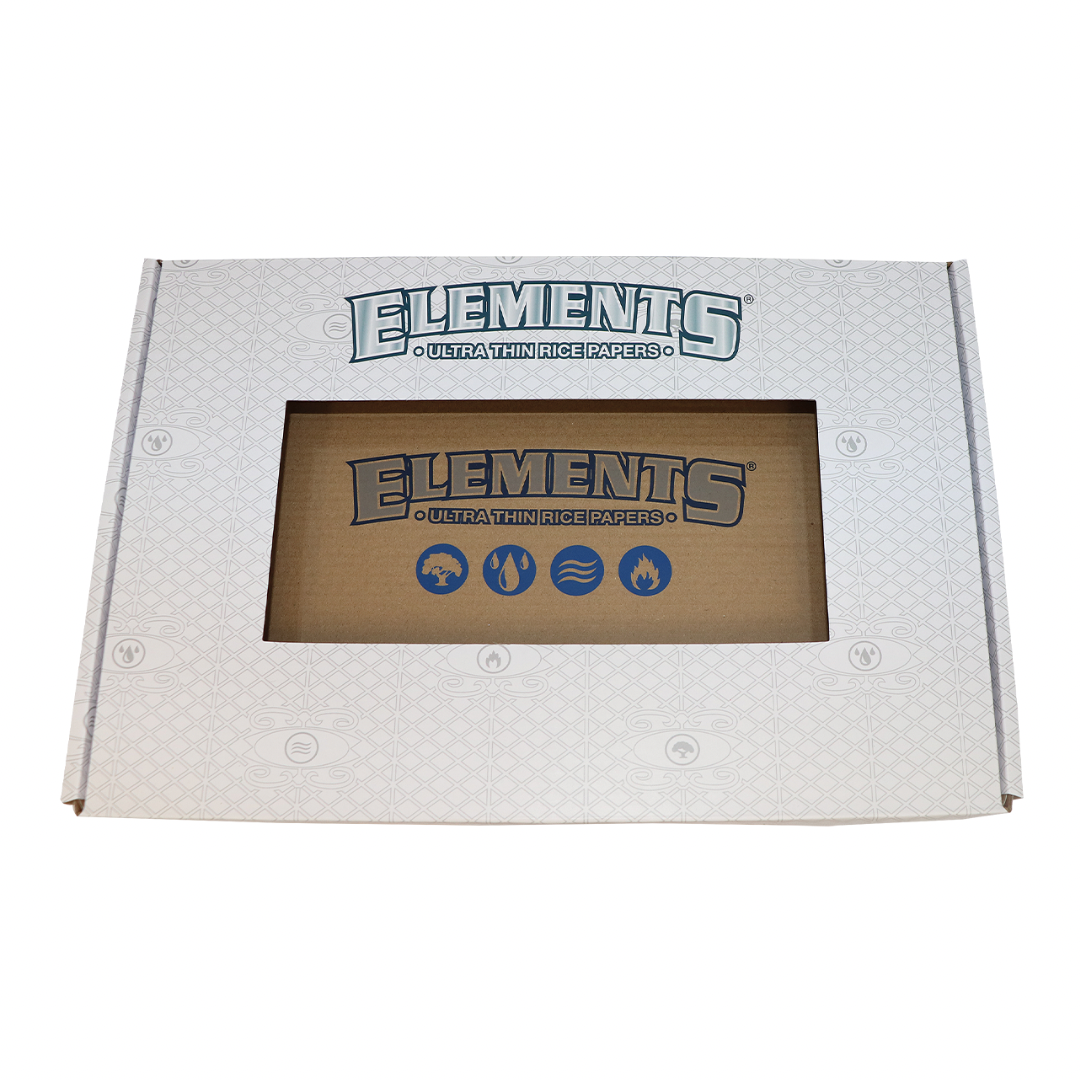 Elements Glass Rolling Tray Large