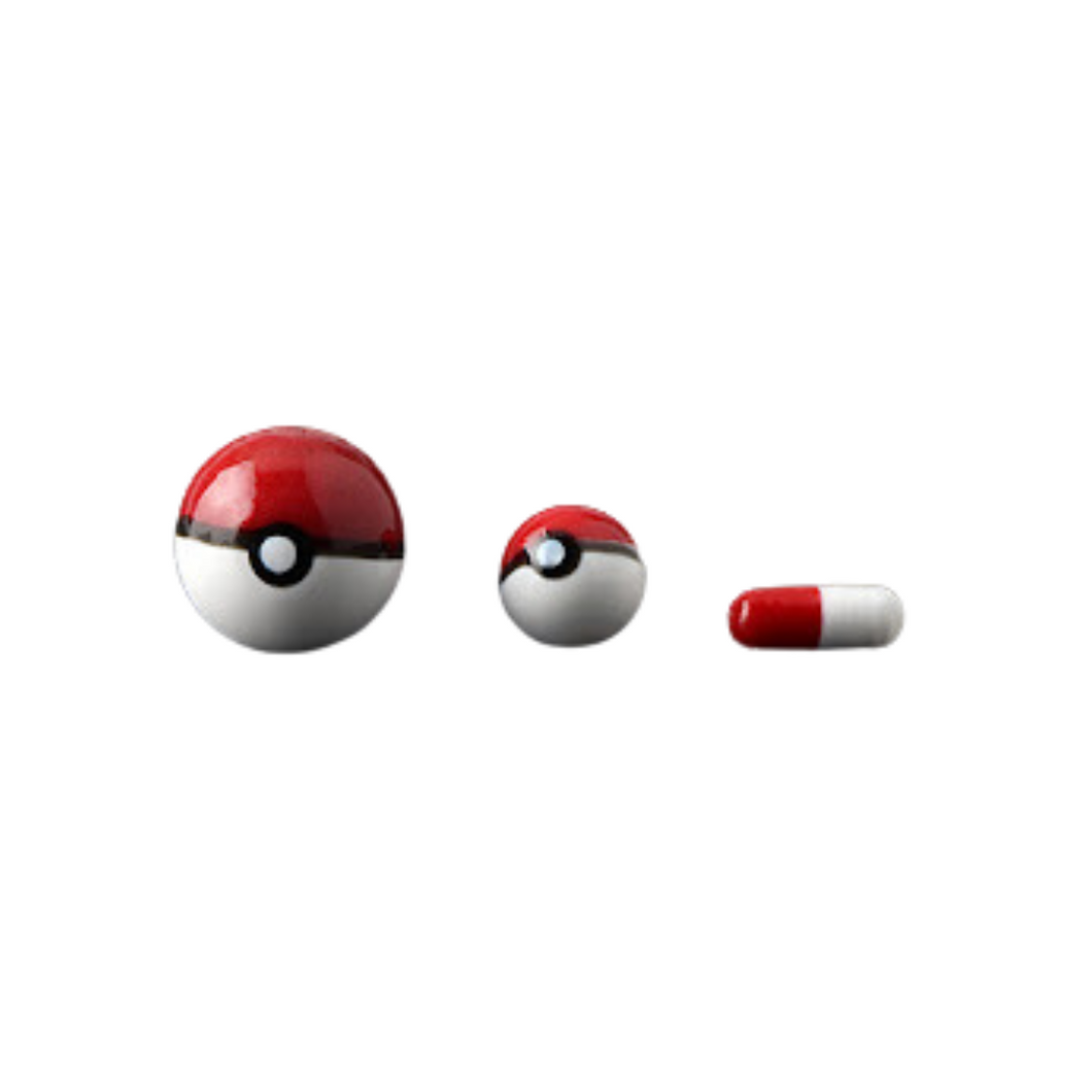 Red Pokeball Pearl Set (for Slurper)