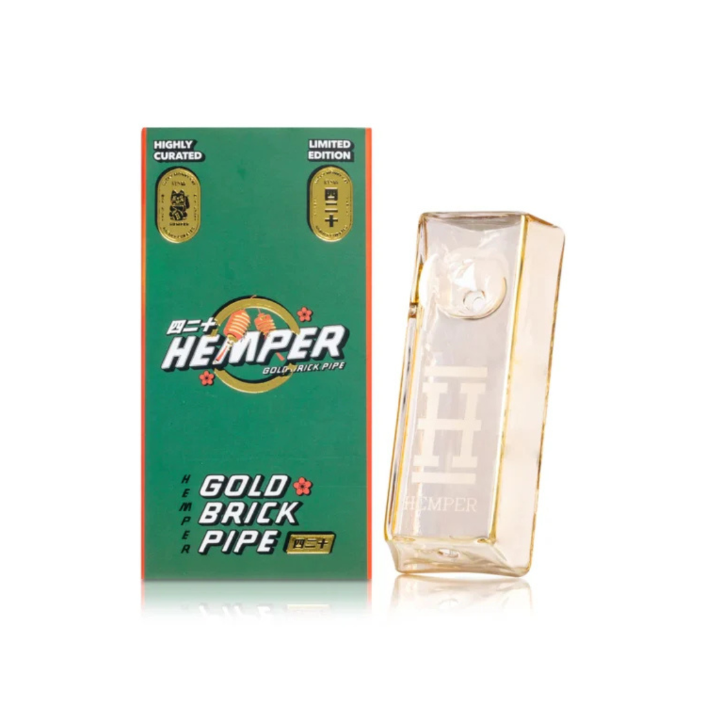 HEMPER Gold Brick Handpijp