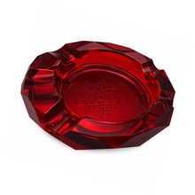Afbeelding in Gallery-weergave laden, RAW Thick Red Glass Ashtray

