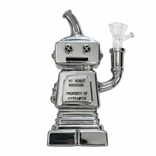 Afbeelding in Gallery-weergave laden, High Robot Bong Silver
