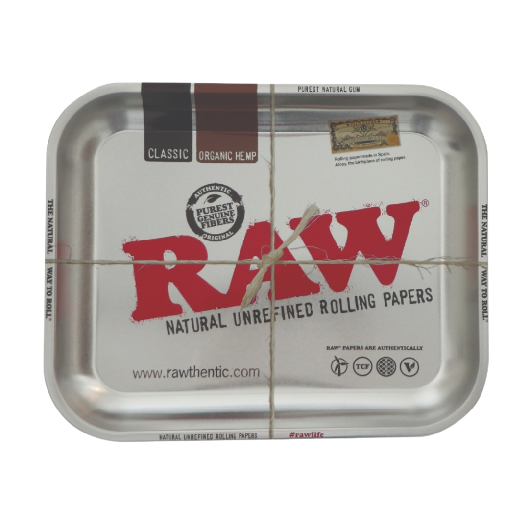 RAW Classic Metallic Rolling Tray Large