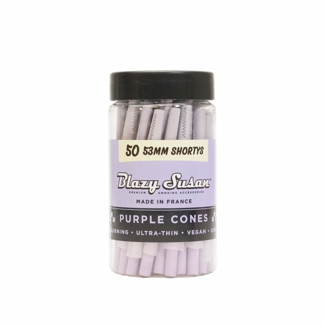 Blazy Susan Purple Shortys Cones