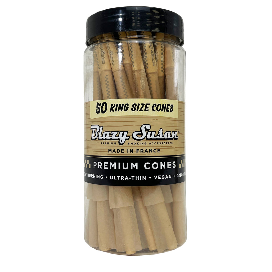 Blazy Susan Unbleached Kingsize Cones