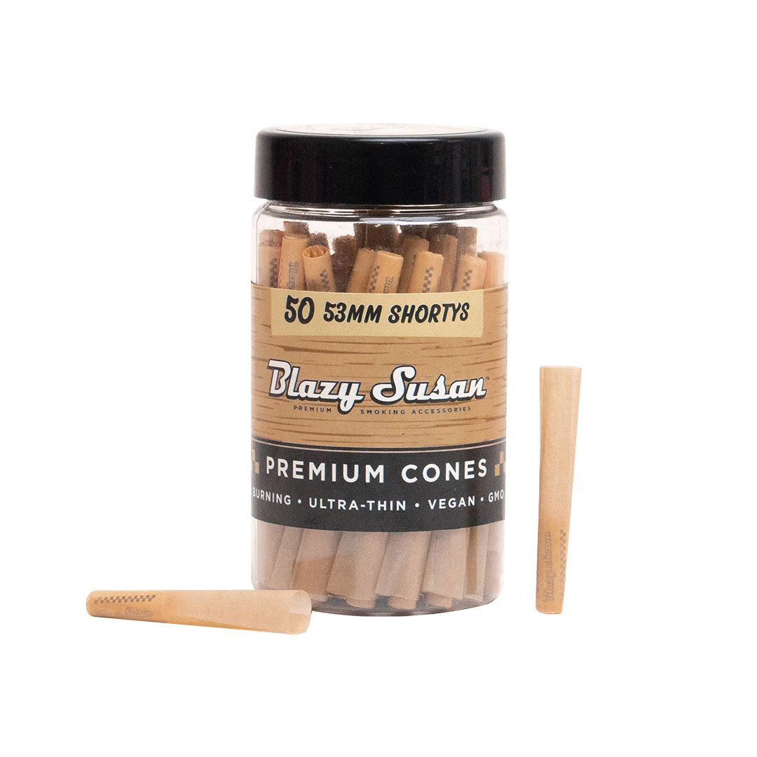 Blazy Susan Unbleached Shortys Cones