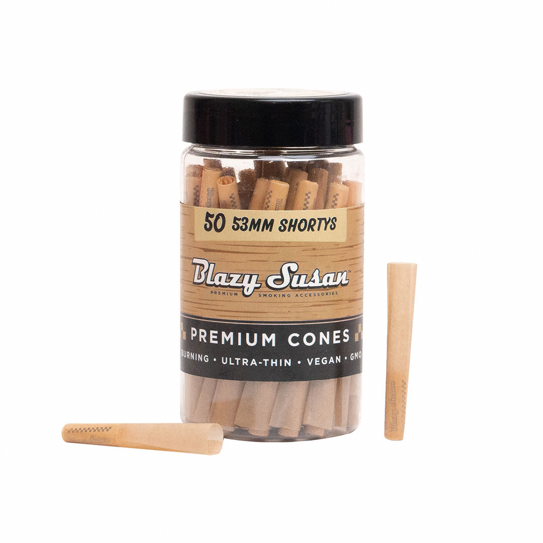 Blazy Susan Unbleached Shortys Cones