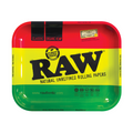 RAW Rasta Rolling Tray Large