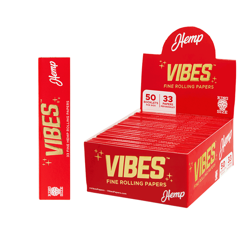 Vibes papers King Size Slim Hemp