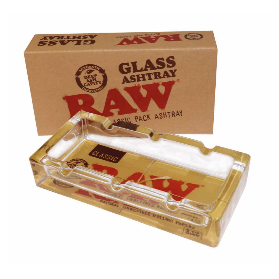 RAW Classic Pack Glass Ashtray