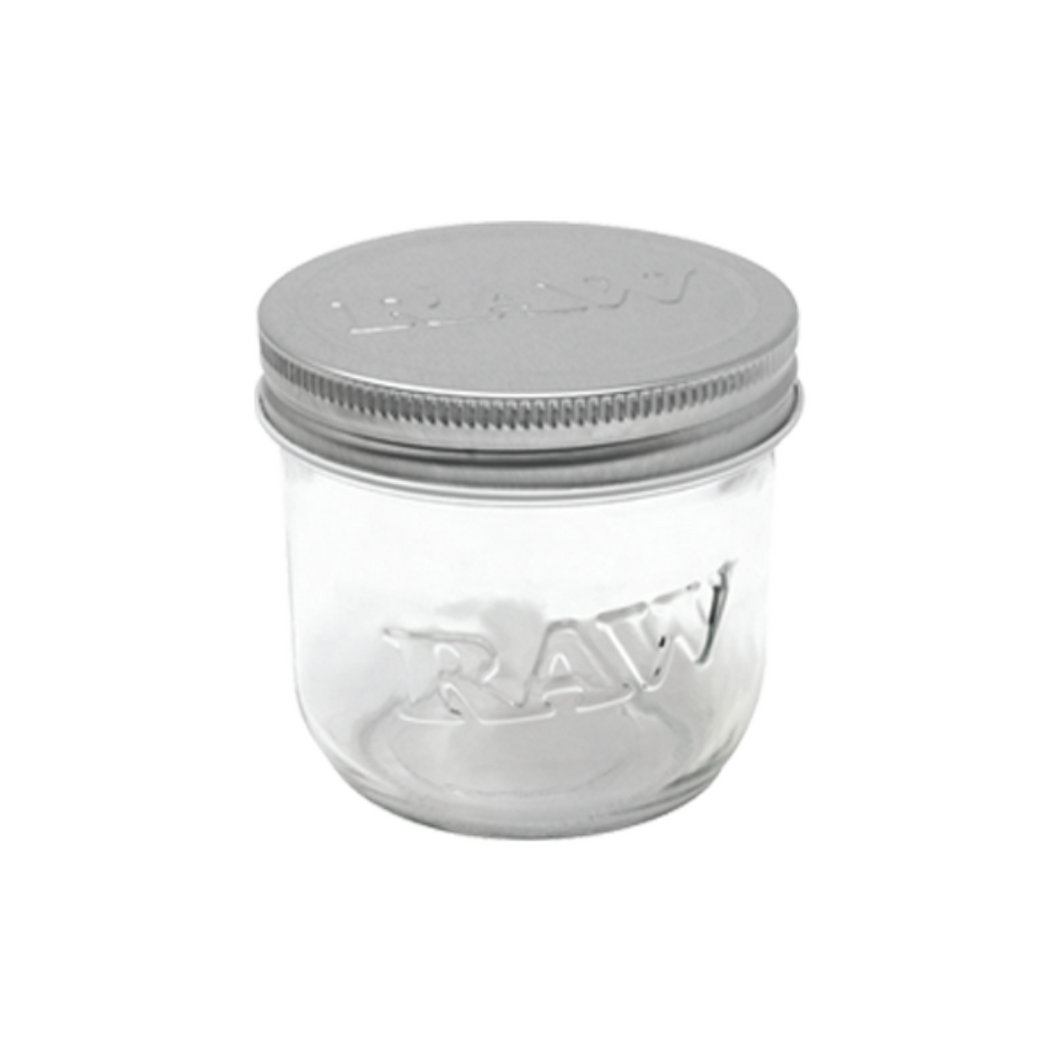 RAW Glass Mason Jar 10oz (300ml)