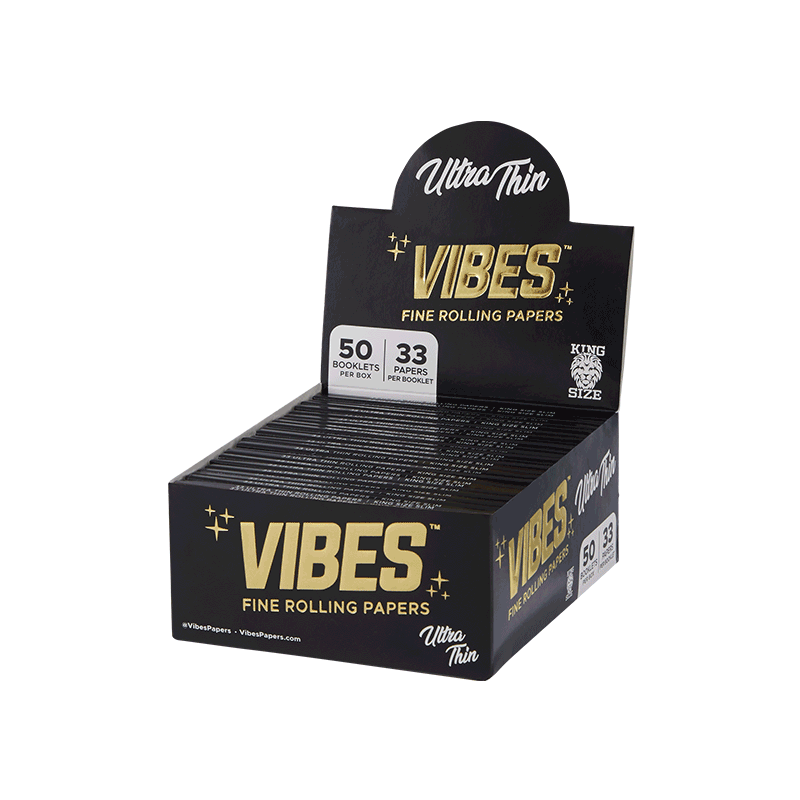 Vibes Papers King Size Slim Ultra Thin