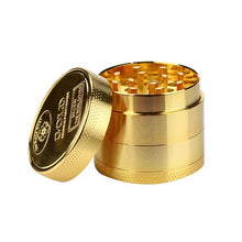 Afbeelding in Gallery-weergave laden, Gouden Metalen Grinder (4-delig 52 mm)
