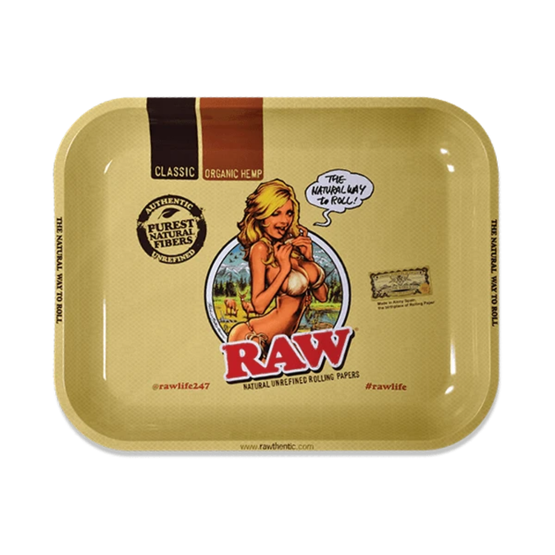 RAW Girl Rolling Tray Large