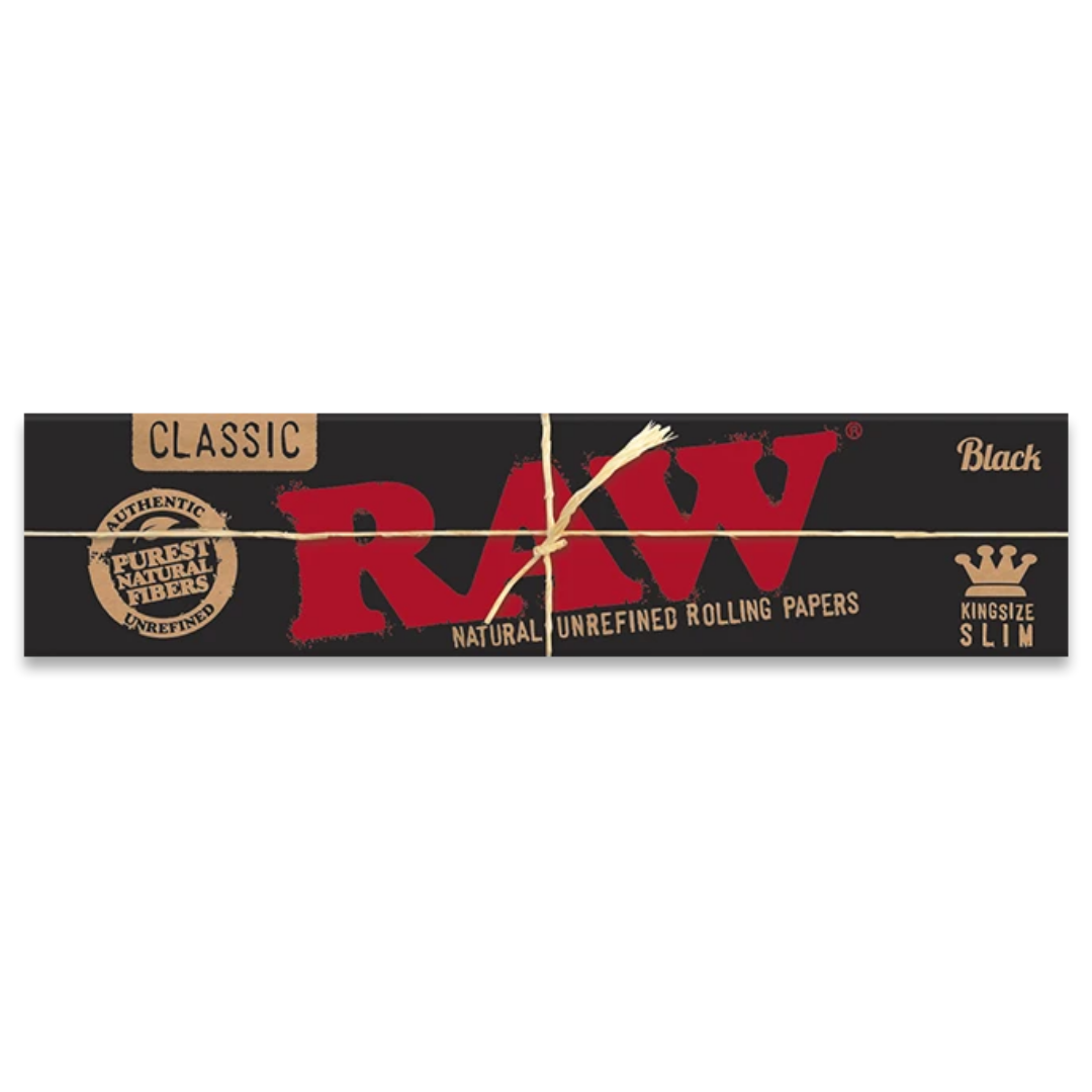 RAW Black Kingsize Slim