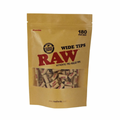 RAW Wide Pre-rolled Tips (180 Pack)