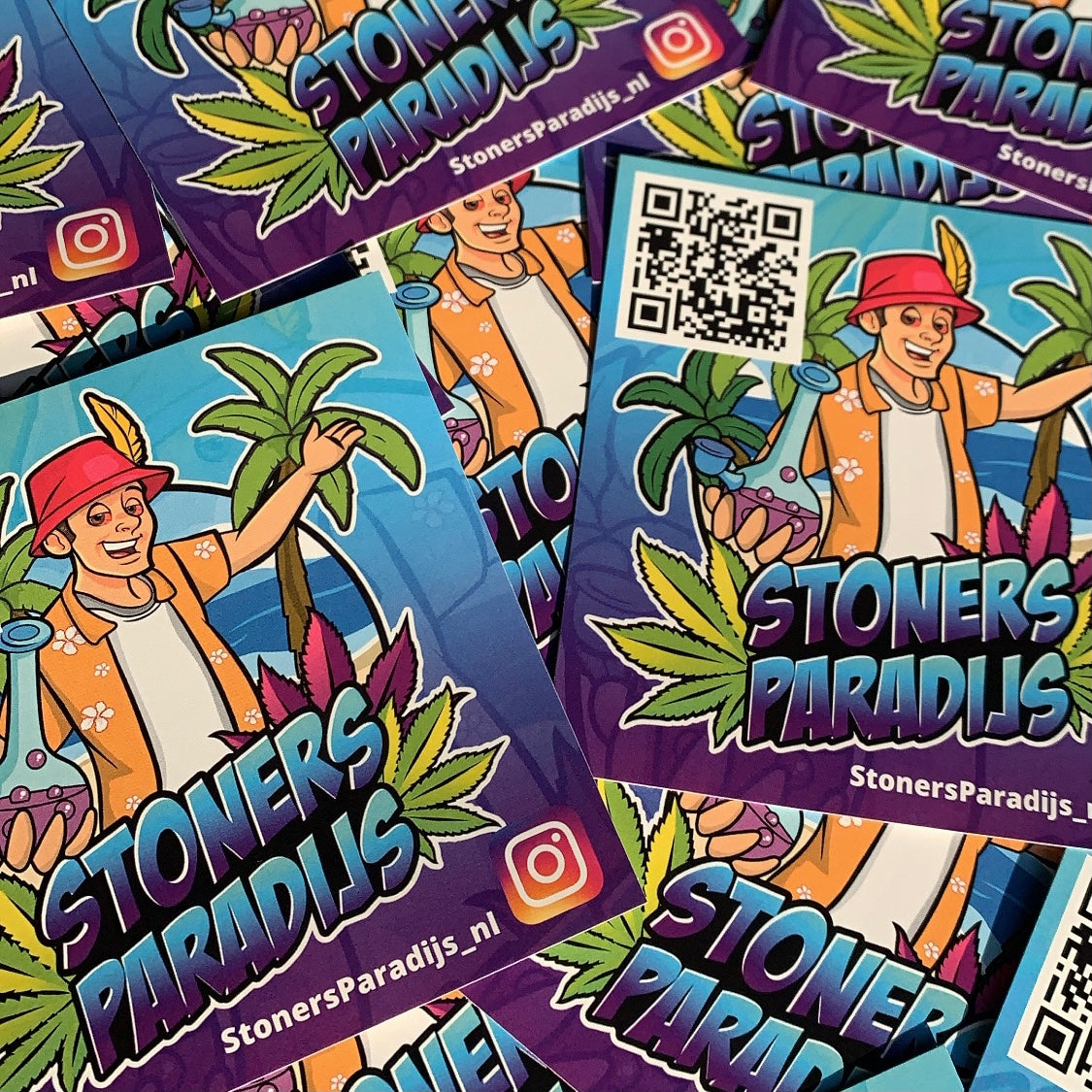 Stonersparadijs Sticker Pack