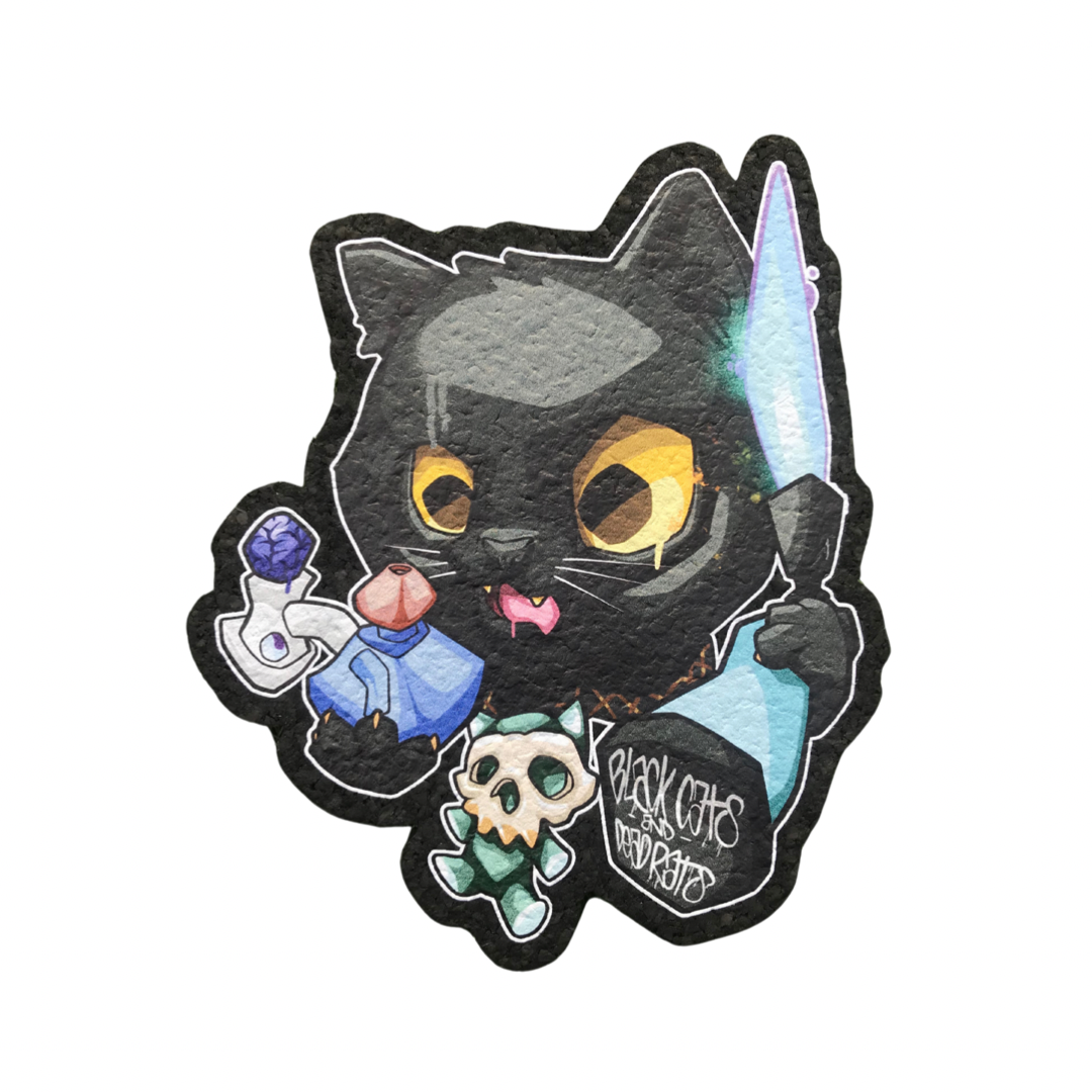 Black Cats Death Rats Moodmat